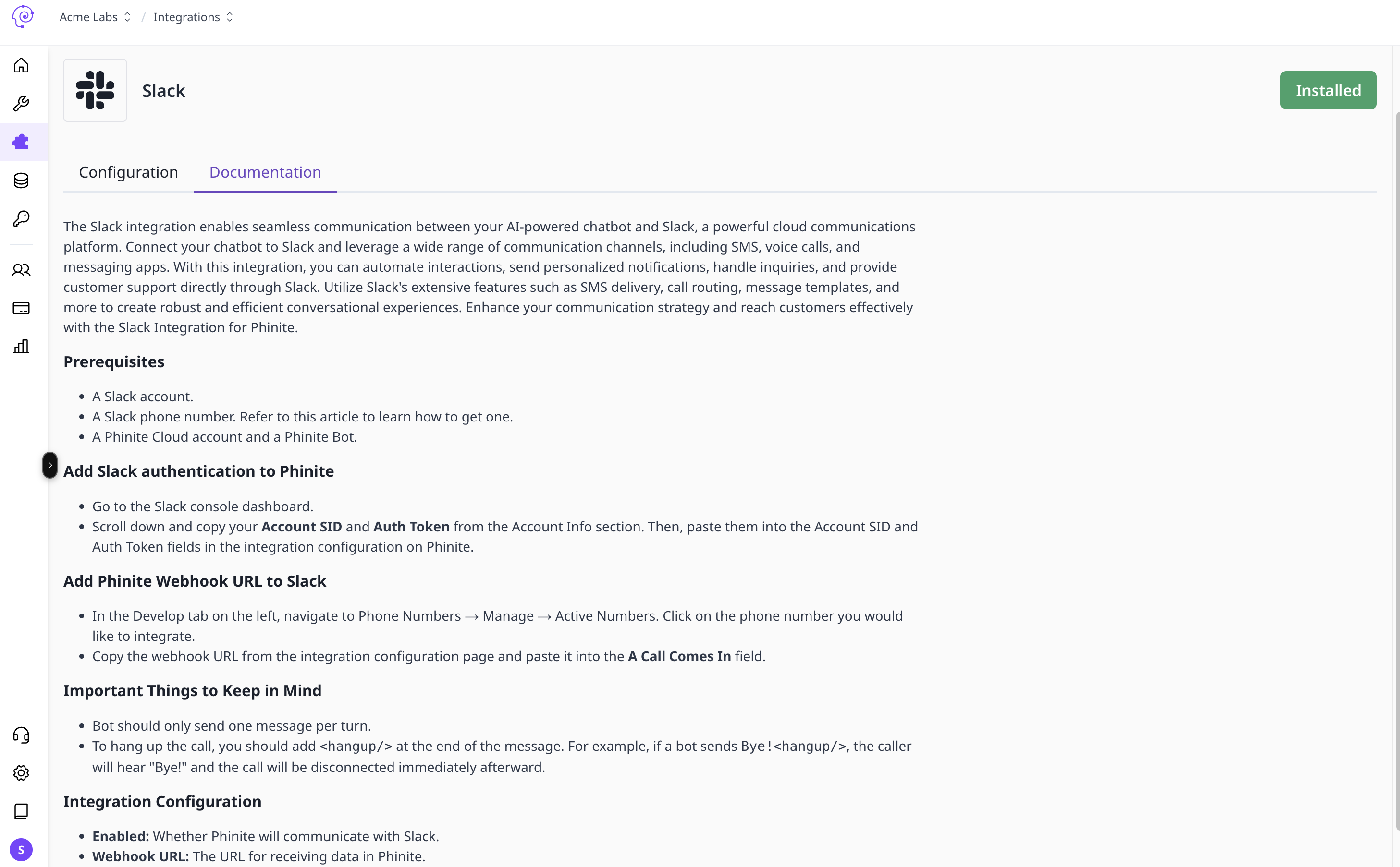 slack